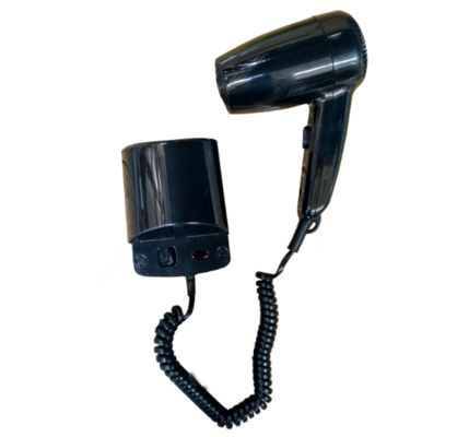 Hotel Wall Hair Dryer Black S1 1200W